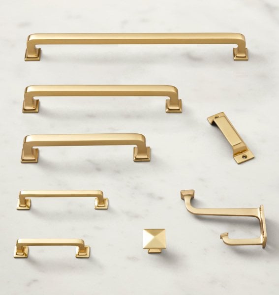 Milan Mat Gold - Altın - Sarı Kulp