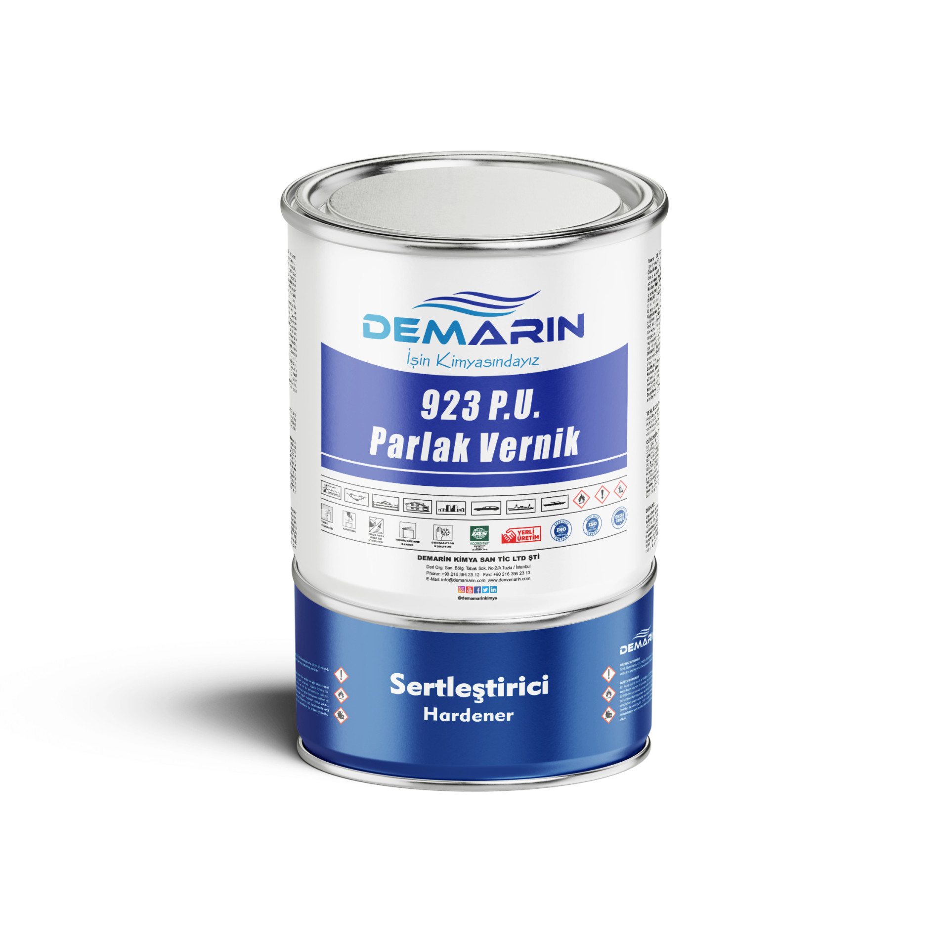 Demacoat 923 Poliüretan Parlak Vernik