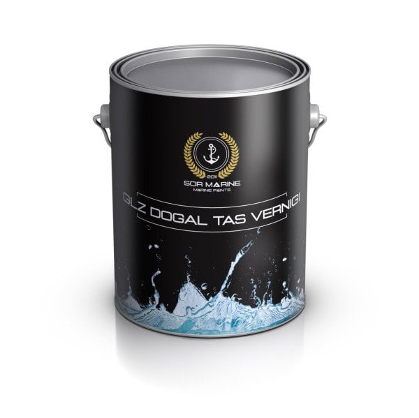 Sor Marine Glazol Doğal Taş Verniği Mat - 1 KG