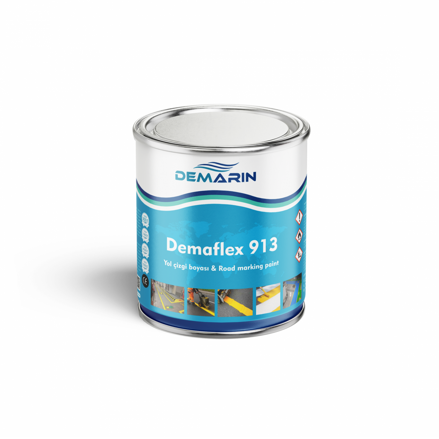 DEMAFLEX 913 YOL ÇİZGİ BOYASI