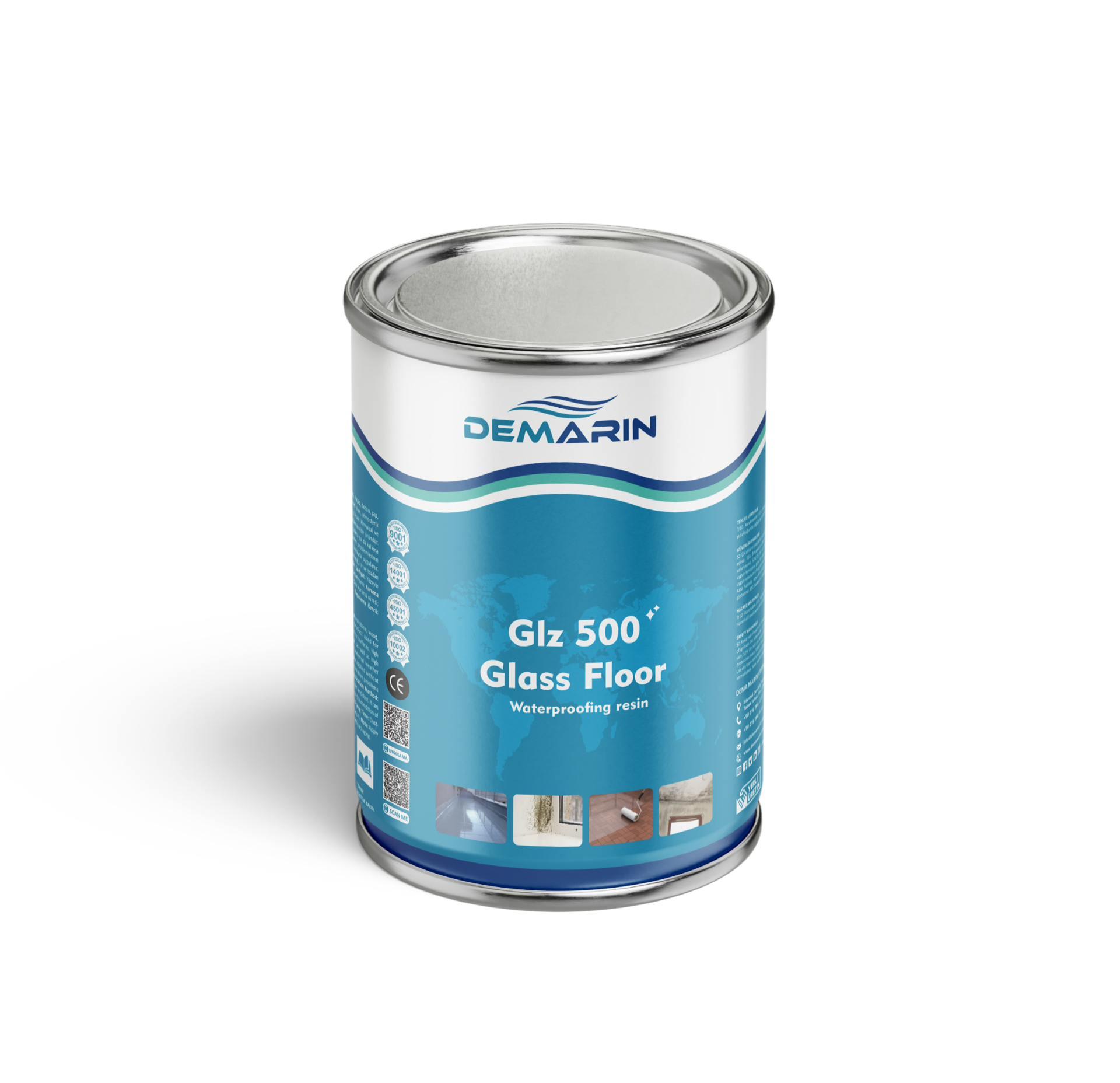 Glz 500 Glass Floor Yalıtım Boyası